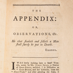 First page with title and text