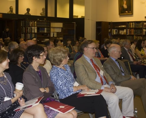 Attendees at William Birch and the Complexities of American Visual Culture symposium, October 5, 2018.