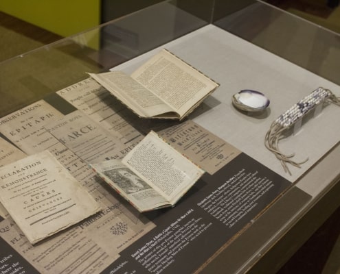 Items on display in Ghost River
