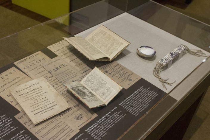 Items on display in Ghost River