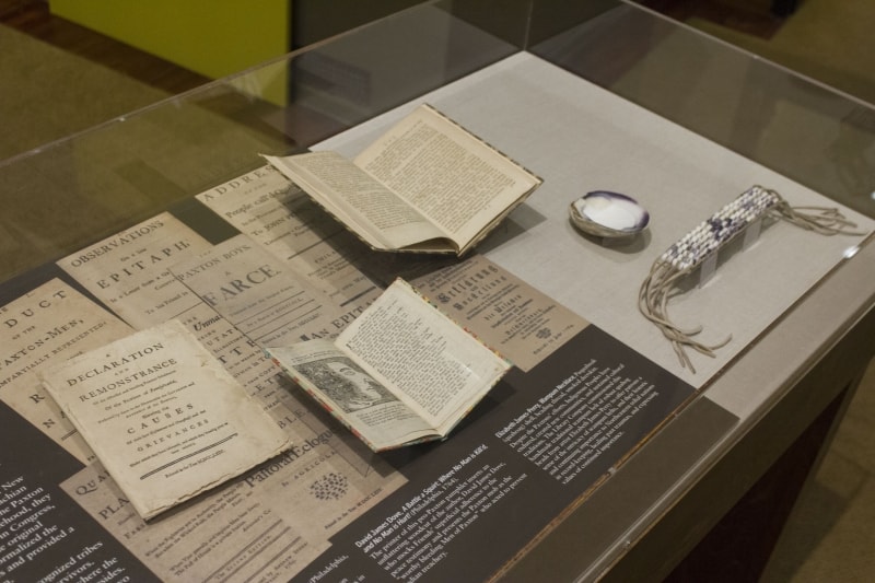 Items on display in Ghost River