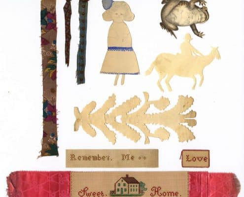  Wilson Biscuit Co., Manufacturers of Faultless Biscuit, Cakes, and Crackers, 210, 212, 214 N. Front Street, Philadelphia (Philadelphia, ca. 1890). Bly rides a bicycle on a ring around Saturn.