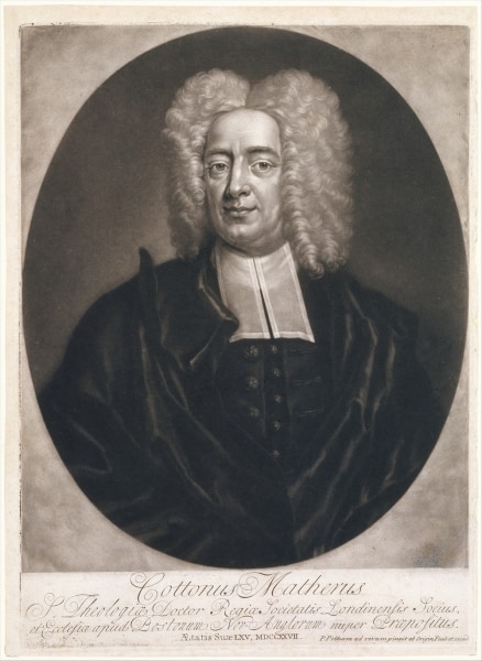 Portrait of Cotton Mather, 1728