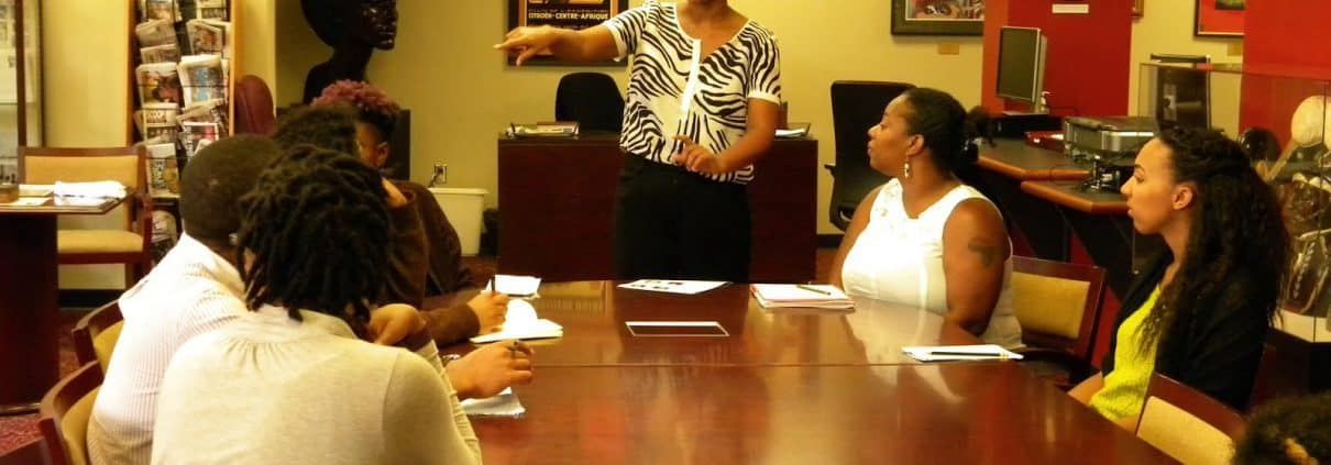 Serkaddis Alemayehu, Public History Coordinator and Digital Archives Specialist at the Blockson Collection