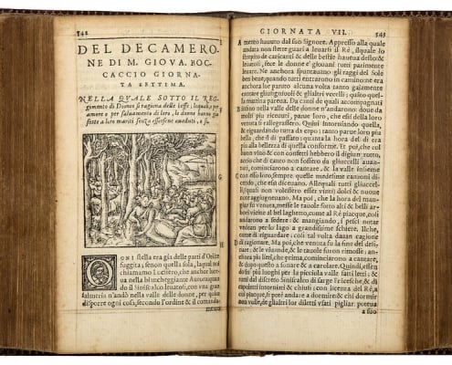 1555 Lyon edition of the Decameron