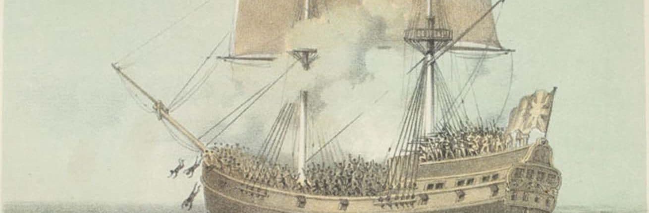 “Representation of an Insurrection on Board a Slave Ship,” engraving in Carl Bernhard Wadstrom, An Essay on Colonization Particularly Applied to the Western Coast of Africa, with Some Free Thoughts on Cultivation and Commerce… (London, 1794).