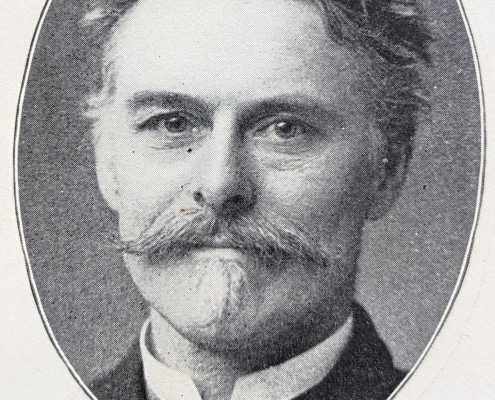 Print of black and white portrait photograph of Edward Drinker Cope