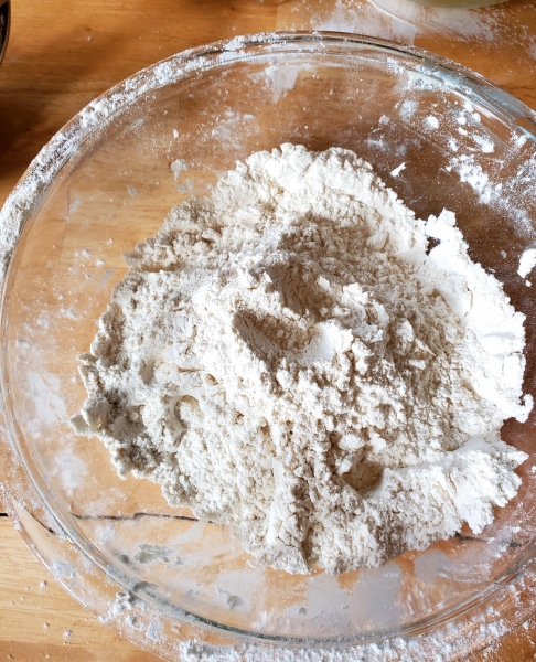 Image of the dry ingredients mixture.
