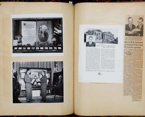 Library Company of Philadelphia Scrapbook