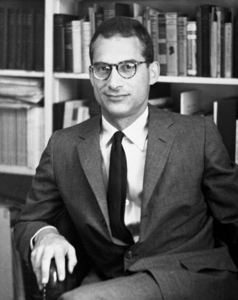 Edwin Wolf 2nd in 1952, shortly before he began his long career at the Library Company.