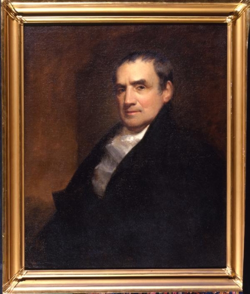 John Neagle, Oil portrait of Mathew Carey, 1825.