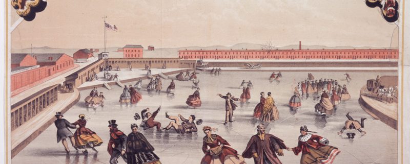 Max Rosenthal, Philadelphia Skating Park, South Second and Mifflin Sts. Philadelphia. ([Philadelphia: L.N. Rosenthal], ca. 1865). Chromolithograph.