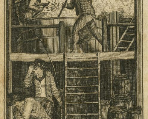 From The Book of trades, or Library of the useful arts. Part I.  Published by Jacob Johnson, and for sale at his book-store in Philadelphia, and in Richmond Virginia.  1807