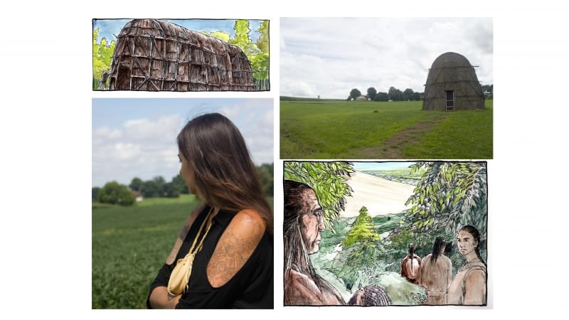 Long House Collage