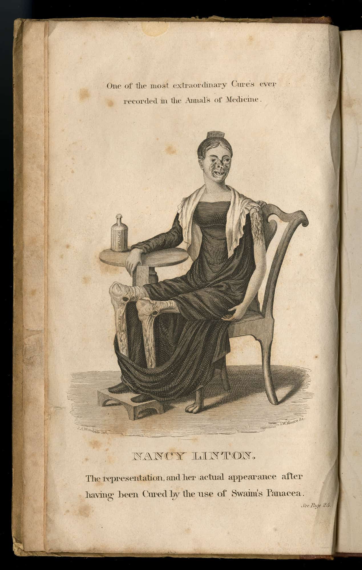 Swaim, Wm. (William). Cases of cures performed by the use of Swaim’s panacea. Philadelphia : [s.n.], 1829.