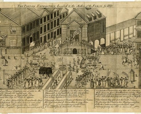 Dawkins, Henry. The Paxton Expedition: Inscribed to the Author of the Farce (Philadelphia: 1764).