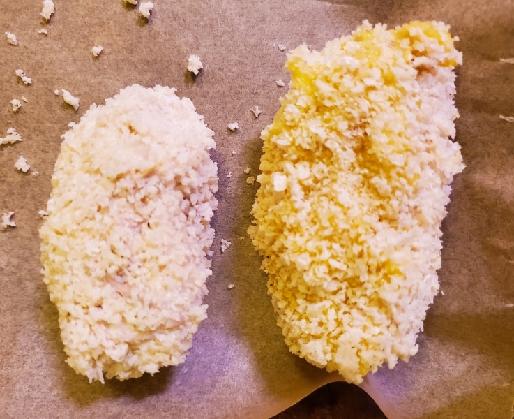 Comparing breading methods