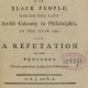 Title page from A Narrative of the Proceedings of the Black People….