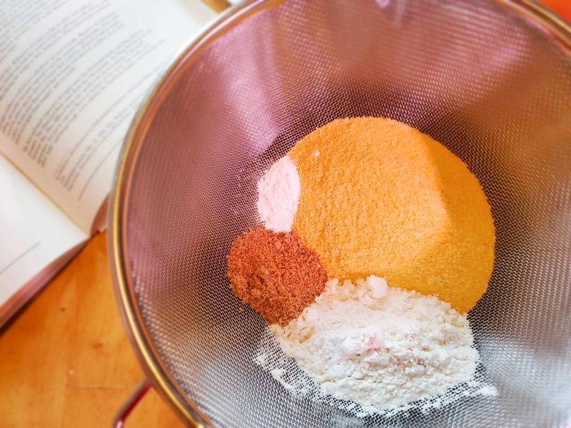 Sifting dry ingredients, second attempt