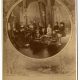 A manipulated photograph depicting twelve women writers seated together. "Eminent Women," P.2016.73