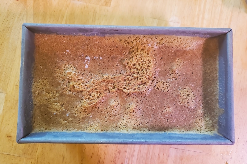 Frozen caramel dessert Frozen caramel dessert