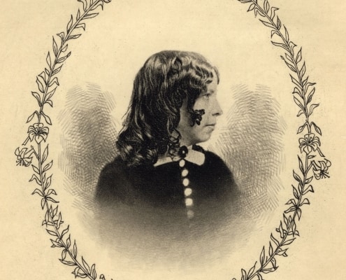 Portrait of Gail Hamilton in Gail Hamilton’s Life in Letters (1901).