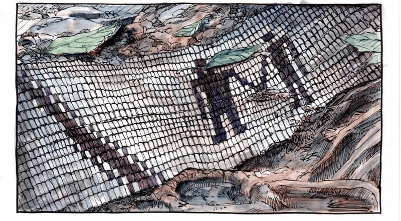 Ghost River Wampum Belt Detail