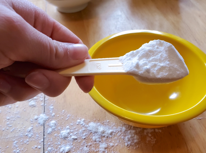 A "heaping" teaspoon