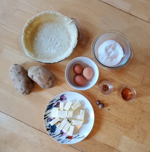 Ingredients for Quarterly Meeting Pie