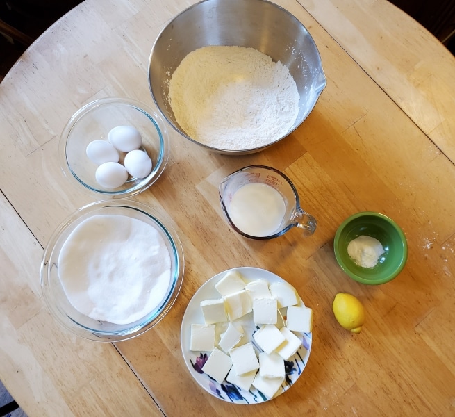Ingredients for Barnard Cake
