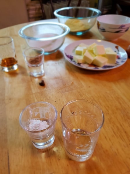 Ingredients, second attempt