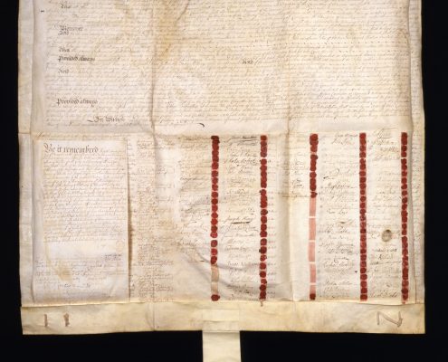 Articles of Association. Manuscript on vellum, Philadelphia, July 1, 1731.