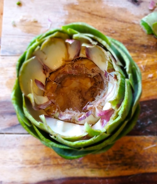 Preparing the artichoke (image 2)