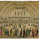 Trade card for the Philadelphia Roller Skating Rink. (ca. 1881). Chromolithograph.