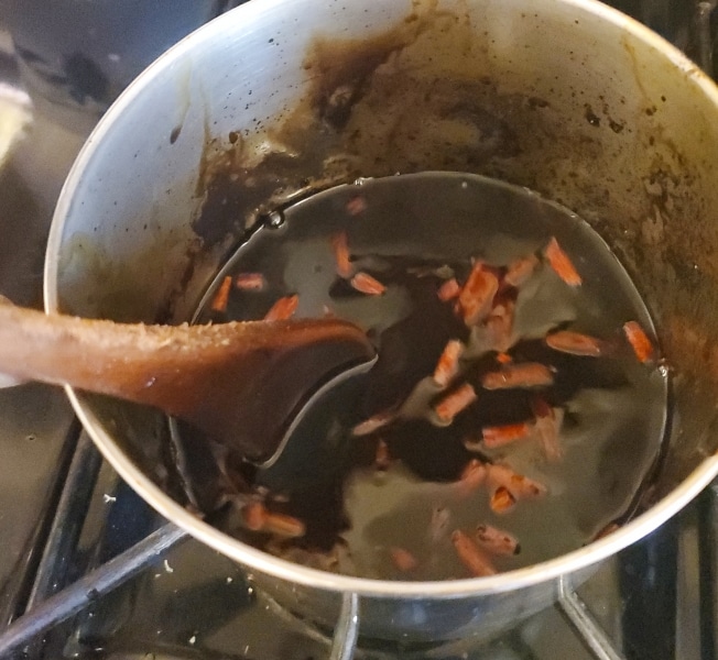 Stirring the "tea" Stirring the "tea"