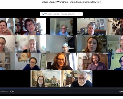 LCP's first online visual literacy workshop