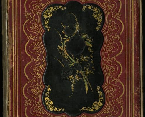 “Inlaid Papier-mache” on The Iris: An Illuminated Souvenir for 1851. Philadelphia: Lippincott, Grambo & Co., 1851.(Gift of Michael Zinman.)
