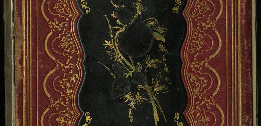 “Inlaid Papier-mache” on The Iris: An Illuminated Souvenir for 1851. Philadelphia: Lippincott, Grambo & Co., 1851.(Gift of Michael Zinman.)